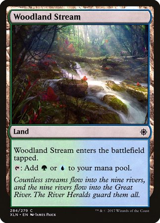 Woodland Stream [Ixalan] | Jomio and Rueliete's Cards and Comics