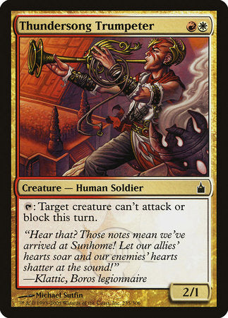 Thundersong Trumpeter [Ravnica: City of Guilds] | Jomio and Rueliete's Cards and Comics