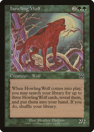 Howling Wolf [Mercadian Masques] | Jomio and Rueliete's Cards and Comics