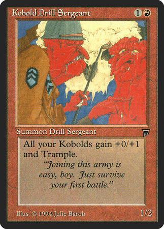 Kobold Drill Sergeant [Legends] | Jomio and Rueliete's Cards and Comics