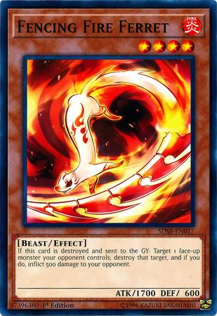 Fencing Fire Ferret [SDSB-EN017] Common | Jomio and Rueliete's Cards and Comics