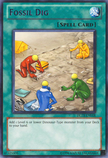 Fossil Dig (Purple) [DL13-EN018] Rare | Jomio and Rueliete's Cards and Comics