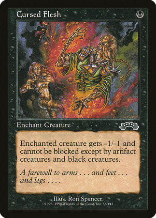 Cursed Flesh [Exodus] | Jomio and Rueliete's Cards and Comics