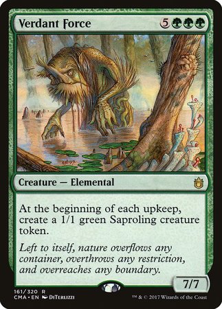 Verdant Force [Commander Anthology] | Jomio and Rueliete's Cards and Comics
