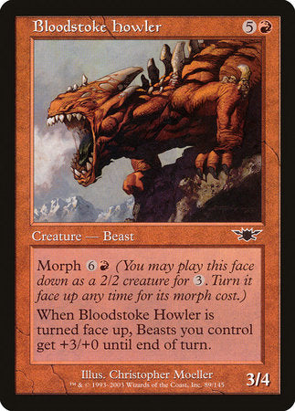 Bloodstoke Howler [Legions] | Jomio and Rueliete's Cards and Comics