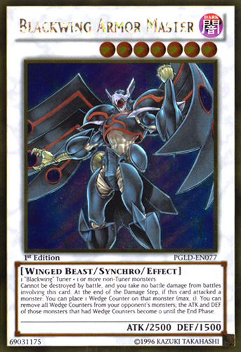 Blackwing Armor Master [PGLD-EN077] Gold Rare | Jomio and Rueliete's Cards and Comics