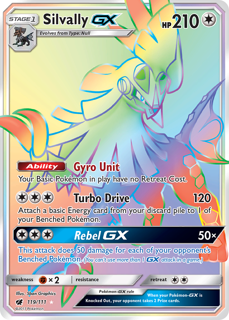 Silvally GX (119/111) [Sun & Moon: Crimson Invasion] | Jomio and Rueliete's Cards and Comics