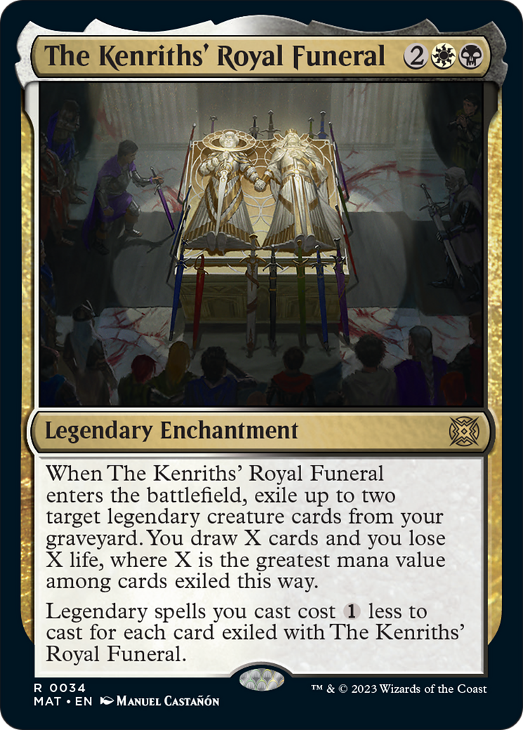 The Kenriths' Royal Funeral [March of the Machine: The Aftermath] | Jomio and Rueliete's Cards and Comics
