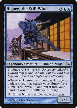Higure, the Still Wind [Betrayers of Kamigawa] | Jomio and Rueliete's Cards and Comics