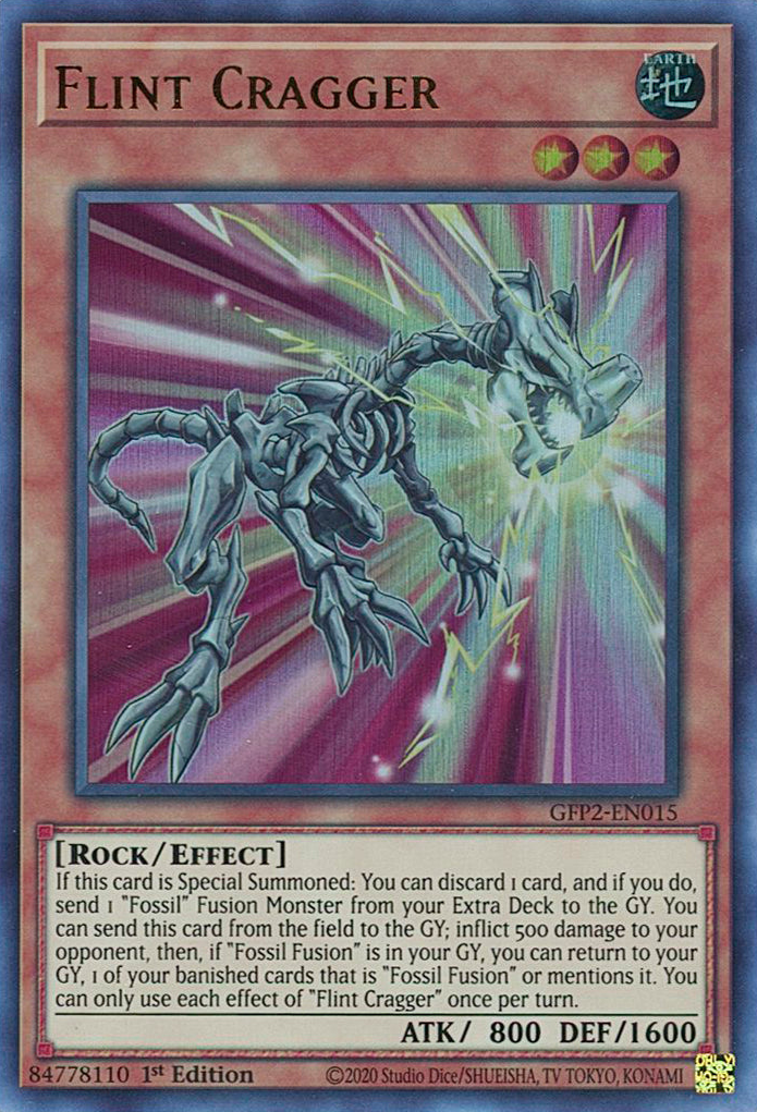 Flint Cragger [GFP2-EN015] Ultra Rare | Jomio and Rueliete's Cards and Comics