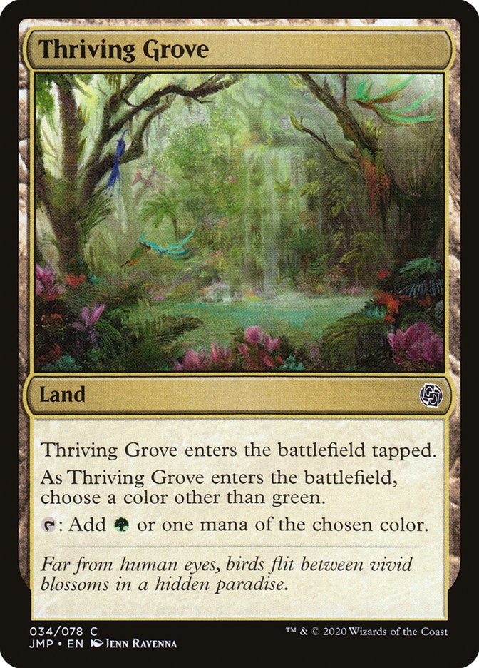 Thriving Grove [Jumpstart] | Jomio and Rueliete's Cards and Comics