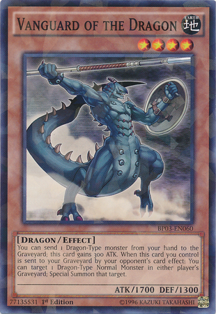 Vanguard of the Dragon (Shatterfoil) [BP03-EN060] Rare | Jomio and Rueliete's Cards and Comics