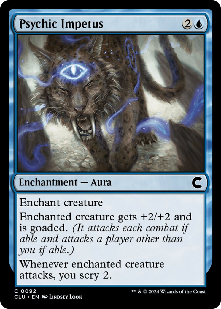 Psychic Impetus [Ravnica: Clue Edition] | Jomio and Rueliete's Cards and Comics