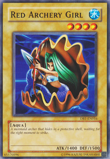 Red Archery Girl [DB1-EN016] Common | Jomio and Rueliete's Cards and Comics