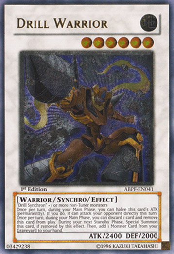 Drill Warrior (UTR) [ABPF-EN041] Ultimate Rare | Jomio and Rueliete's Cards and Comics