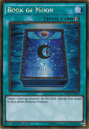 Book of Moon [PGL2-EN049] Gold Rare | Jomio and Rueliete's Cards and Comics