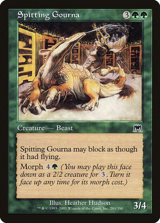 Spitting Gourna [Onslaught] | Jomio and Rueliete's Cards and Comics