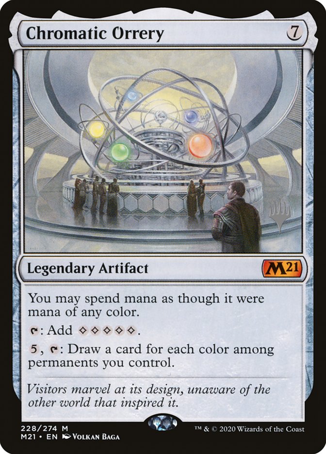 Chromatic Orrery (Promo Pack) [Core Set 2021 Promos] | Jomio and Rueliete's Cards and Comics