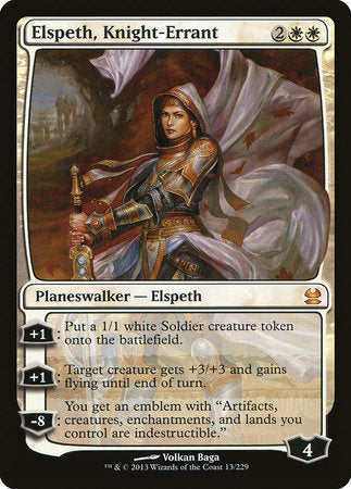 Elspeth, Knight-Errant [Modern Masters] | Jomio and Rueliete's Cards and Comics