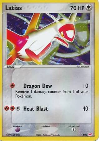 Latias (4/10) [EX: Trainer Kit - Latias] | Jomio and Rueliete's Cards and Comics