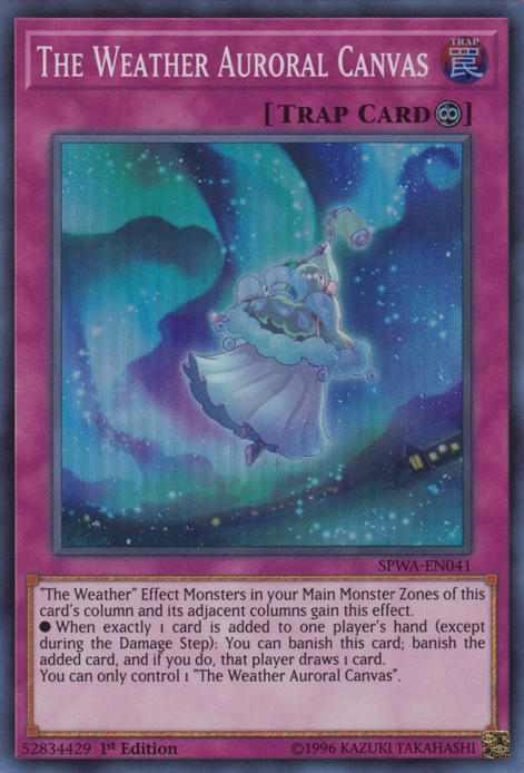 The Weather Auroral Canvas [SPWA-EN041] Super Rare | Jomio and Rueliete's Cards and Comics