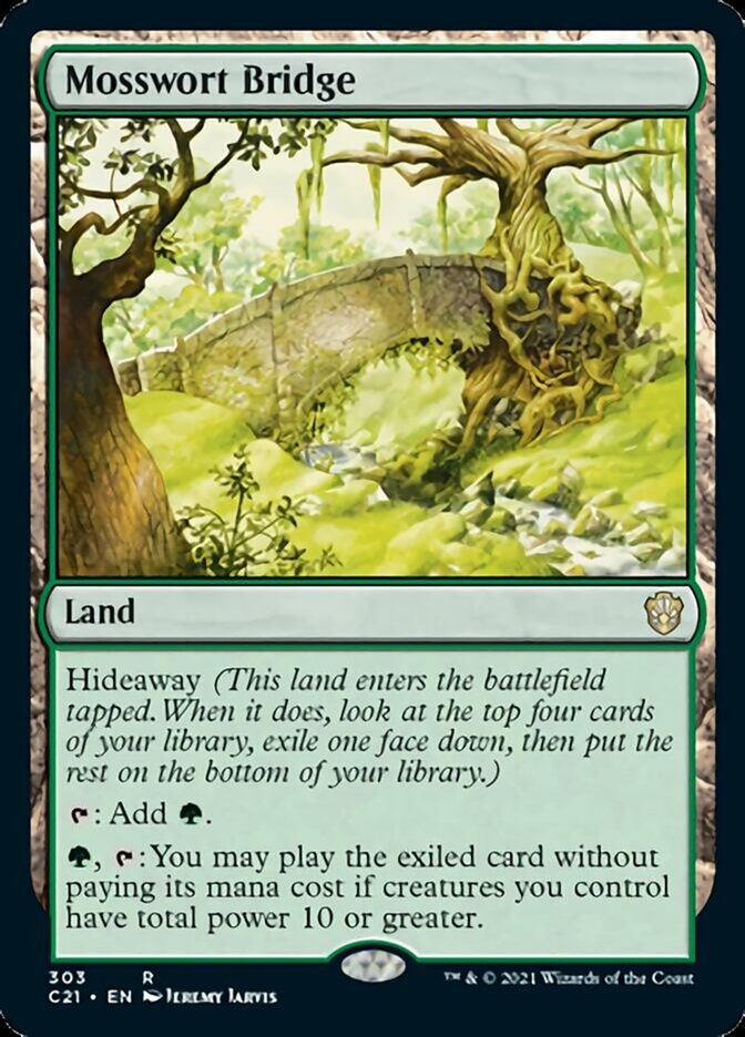 Mosswort Bridge [Commander 2021] | Jomio and Rueliete's Cards and Comics