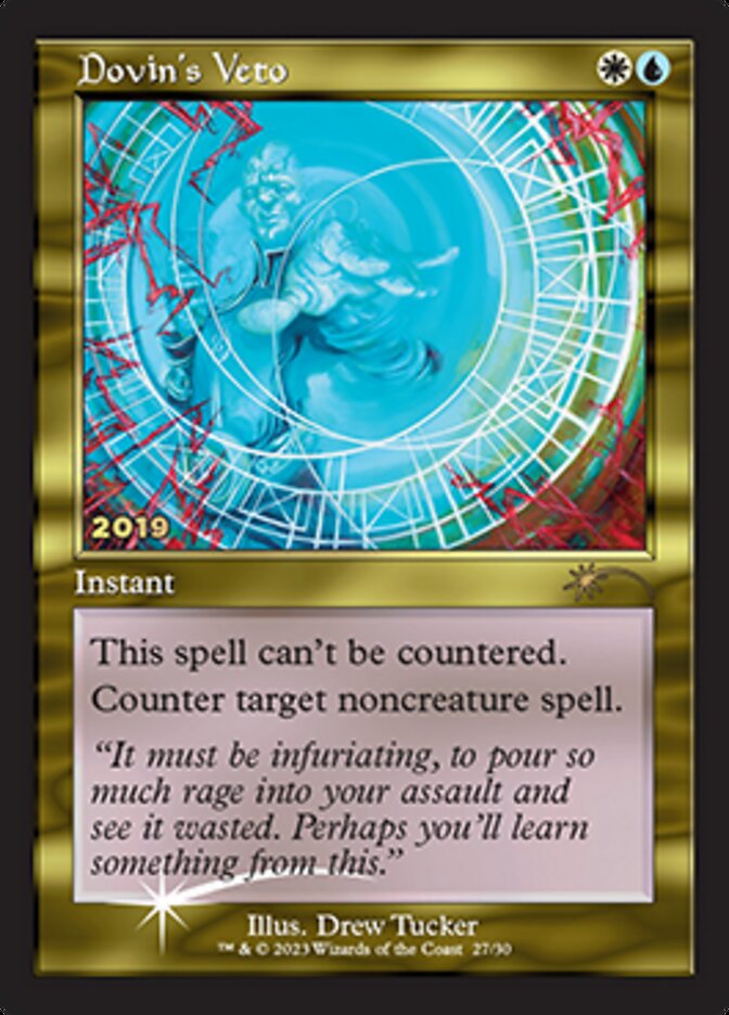 Dovin's Veto [30th Anniversary Promos] | Jomio and Rueliete's Cards and Comics