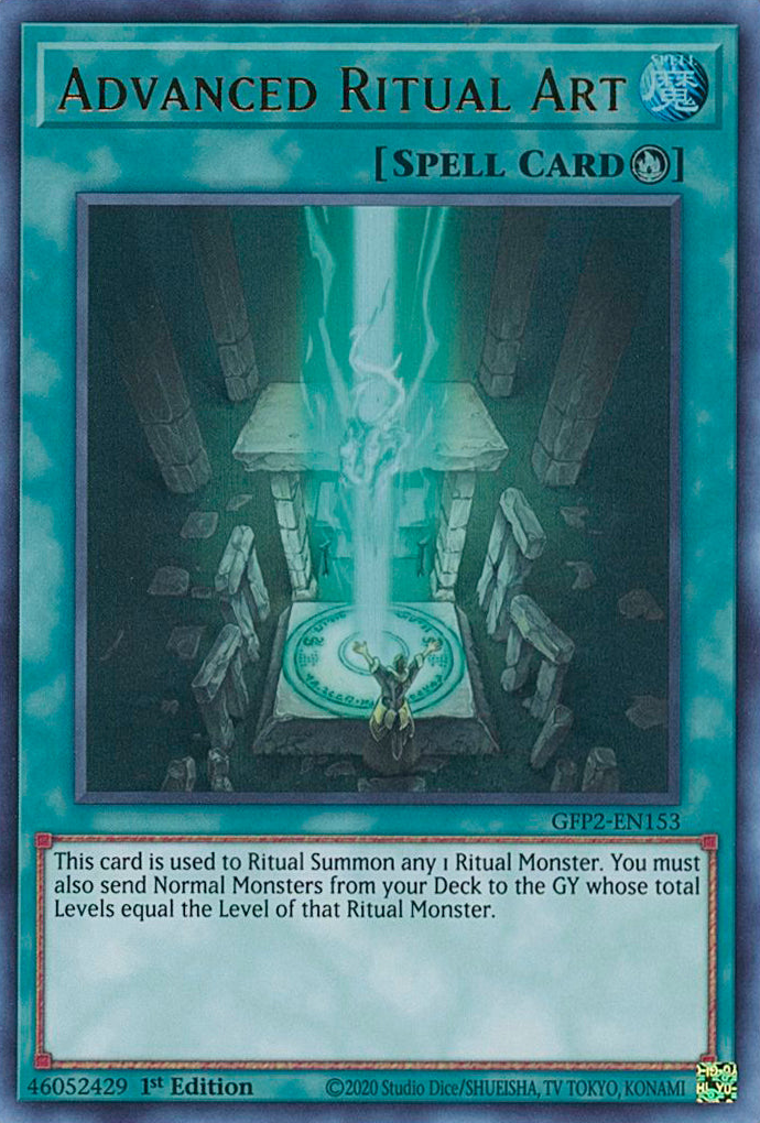Advanced Ritual Art [GFP2-EN153] Ultra Rare | Jomio and Rueliete's Cards and Comics