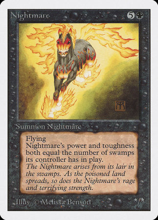 Nightmare [Unlimited Edition] | Jomio and Rueliete's Cards and Comics