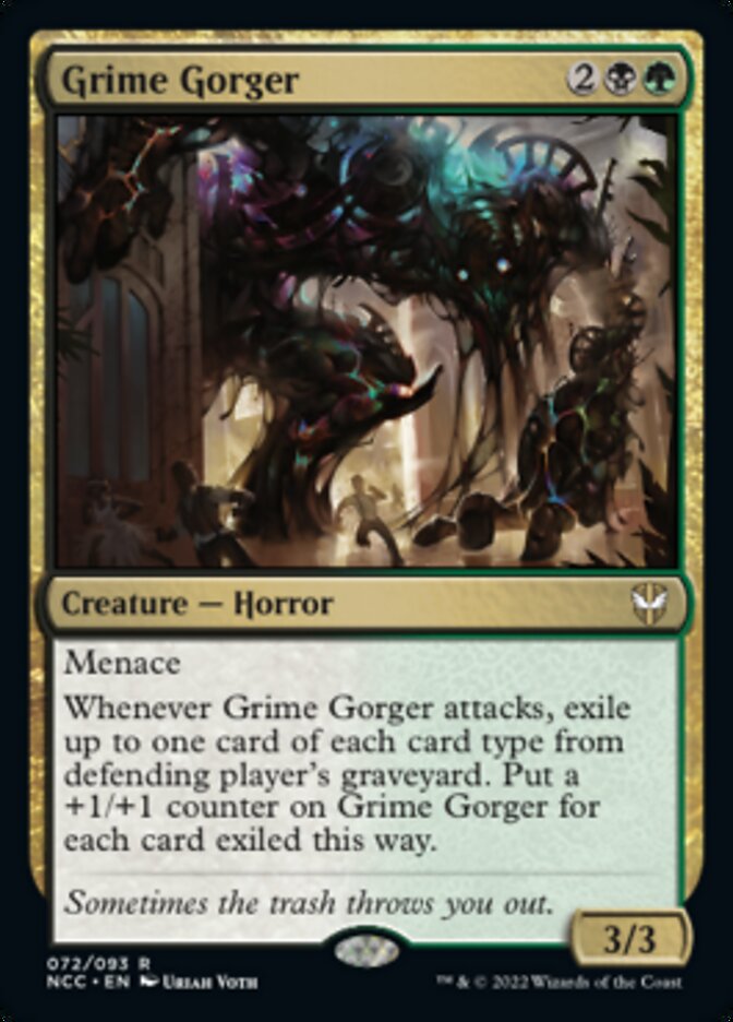 Grime Gorger [Streets of New Capenna Commander] | Jomio and Rueliete's Cards and Comics