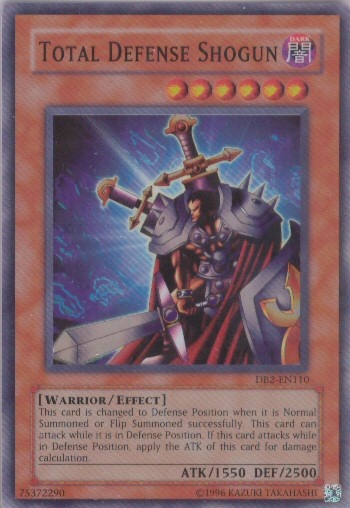 Total Defense Shogun [DB2-EN110] Super Rare | Jomio and Rueliete's Cards and Comics