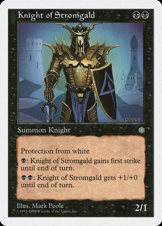 Knight of Stromgald [Anthologies] | Jomio and Rueliete's Cards and Comics