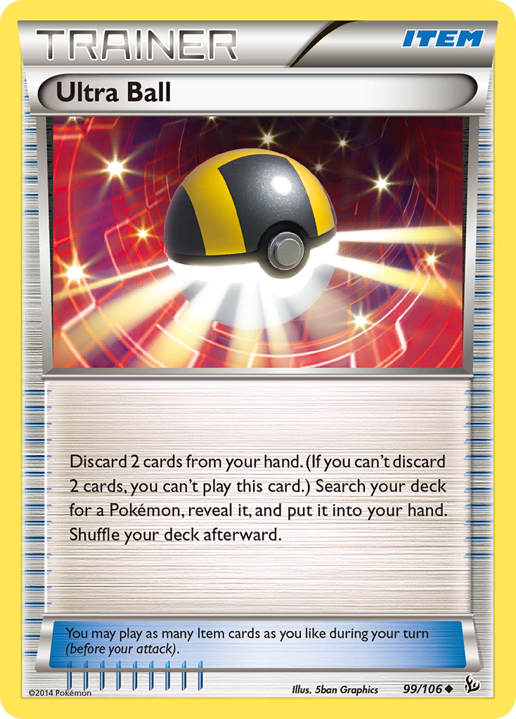 Ultra Ball (99/106) [XY: Flashfire] | Jomio and Rueliete's Cards and Comics