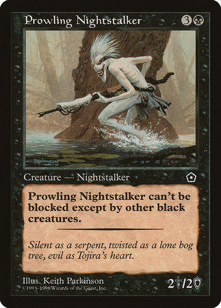 Prowling Nightstalker [Portal Second Age] | Jomio and Rueliete's Cards and Comics