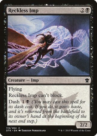 Reckless Imp [Dragons of Tarkir] | Jomio and Rueliete's Cards and Comics