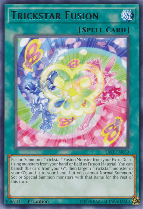 Trickstar Fusion [SAST-EN059] Rare | Jomio and Rueliete's Cards and Comics