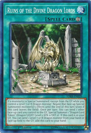 Ruins of the Divine Dragon Lords [SDRR-EN029] Common | Jomio and Rueliete's Cards and Comics