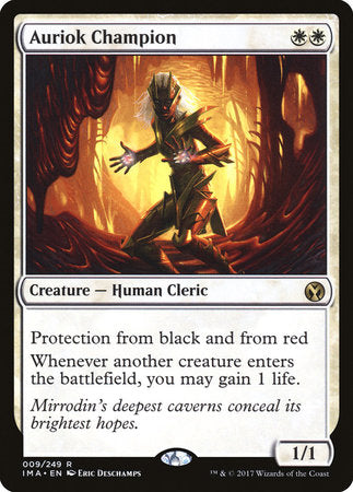 Auriok Champion [Iconic Masters] | Jomio and Rueliete's Cards and Comics