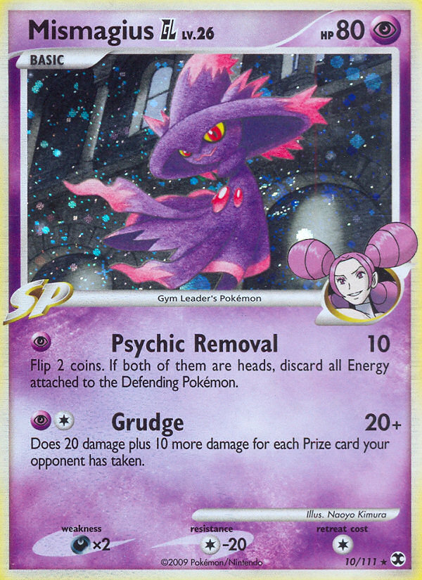 Mismagius GL (10/111) [Platinum: Rising Rivals] | Jomio and Rueliete's Cards and Comics