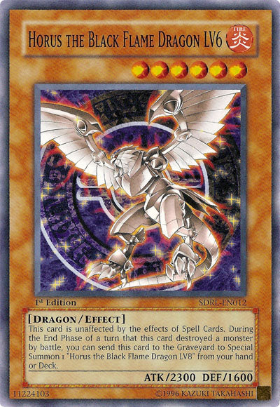 Horus the Black Flame Dragon LV6 [SDRL-EN012] Common | Jomio and Rueliete's Cards and Comics