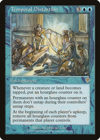 Temporal Distortion [Invasion] | Jomio and Rueliete's Cards and Comics