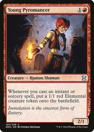 Young Pyromancer [Eternal Masters] | Jomio and Rueliete's Cards and Comics