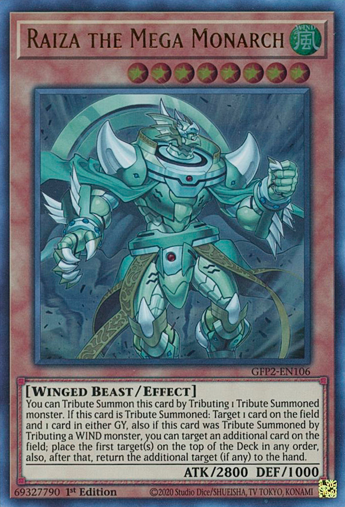 Raiza the Mega Monarch [GFP2-EN106] Ultra Rare | Jomio and Rueliete's Cards and Comics