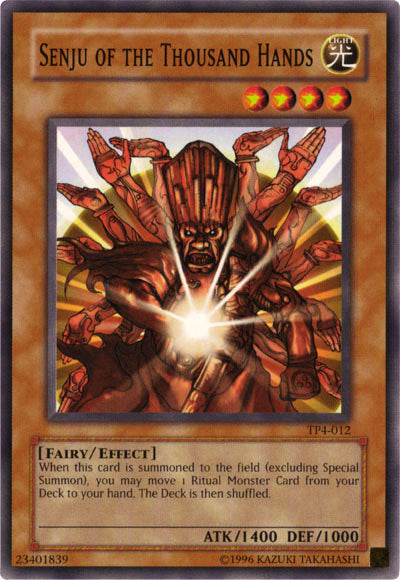 Senju of the Thousand Hands [TP4-012] Common | Jomio and Rueliete's Cards and Comics