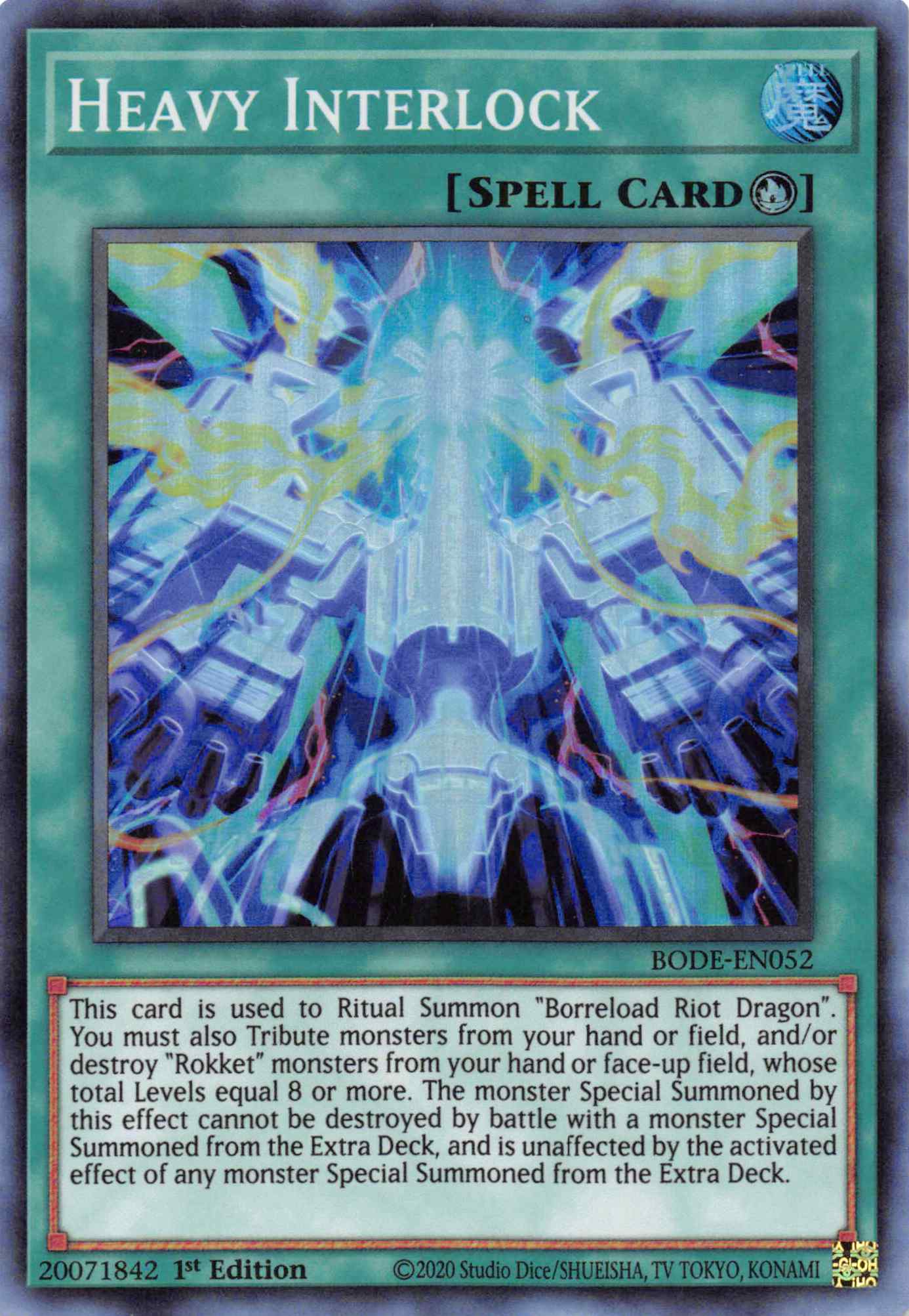 Heavy Interlock [BODE-EN052] Super Rare | Jomio and Rueliete's Cards and Comics