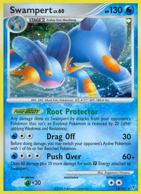 Swampert (12/147) (Theme Deck Exclusive) [Platinum: Supreme Victors] | Jomio and Rueliete's Cards and Comics