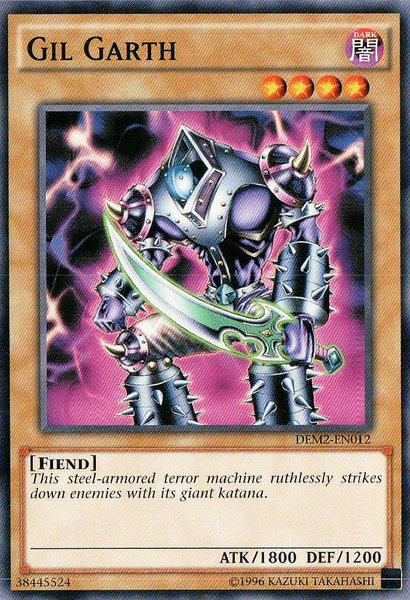 Gil Garth [DEM2-EN012] Common | Jomio and Rueliete's Cards and Comics