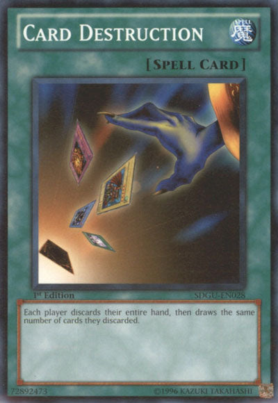Card Destruction [SDGU-EN028] Common | Jomio and Rueliete's Cards and Comics