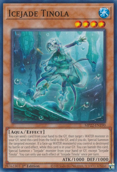 Icejade Tinola [MP22-EN190] Common | Jomio and Rueliete's Cards and Comics