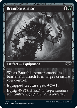 Bramble Armor (455) [Innistrad: Double Feature] | Jomio and Rueliete's Cards and Comics